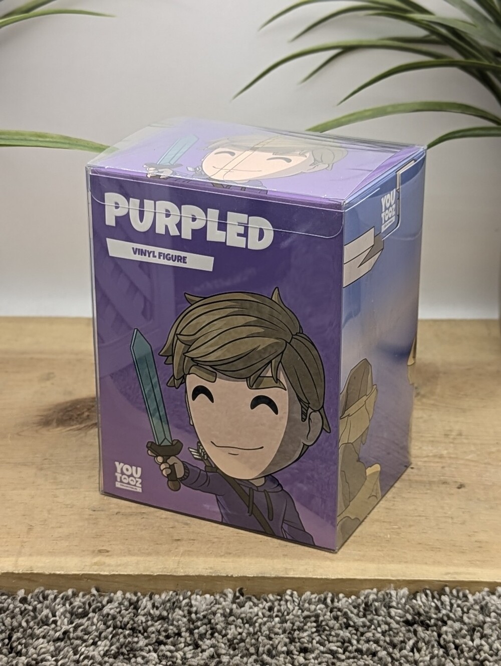 Purpled Vinyl Figure You Tooz New Open Box